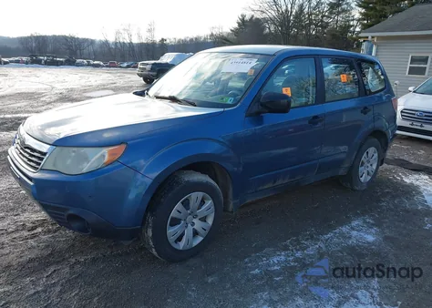 2010 Subaru Forester 2.5X from USA, damaged, VIN JF2SH6AC6AH758877